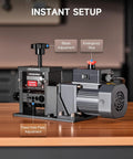 Automatic Wire Stripper Machine With 8 Channels For Copper Cable, showing blade adjustment and emergency stop features.