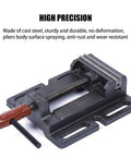 Top Tier Heavy Duty Bench Vise For Woodworking And Metal Jobs Perfect Portable Workbench Clamp Tool For Pipe Cutting Fixing And Crafting By Jewelers Or Craftsmen That Really Holds Firm cast steel vise with red handle used for precision clamping.