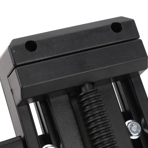 Close-up view of the Straight Shooter Cabinet Door Alignment Jig and Quick Draw Hang Mounting Fixture with black steel material.