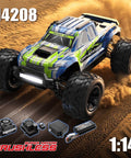 4X4 Brushless RC Truck With Waterproof 45A ESC And 2852 4400KV Motor Speed Demon 1/14 Scale Off Road Drift RC Car For Adults