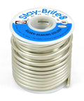 Stay-Brite Number 8 Silver Bearing Solder With Flux Complete Solder Kit SB861 And SCPF4 for electronics and home maintenance