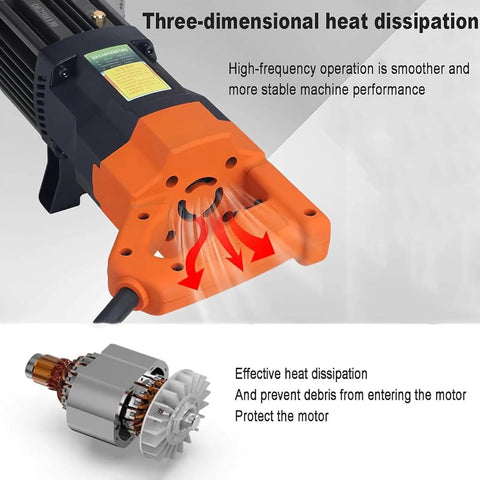 Handheld Automatic Hydraulic Steel Bar Bender And Electric Rebar Bending Machine With Quick Bending showcasing heat dissipation design.