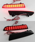 Mercedes W447 Vito Box 2014-2019 LED Tail Light 2 Pack Red Lens Reflector Brake Signal Fog Driving Lamps for Enhanced Visibility and Safer Night Driving Weather Resistant