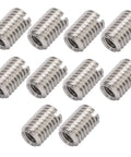 Stainless Steel Threaded Inserts M8 To M5 Repair Nut Set, 10 Pcs, M5 X 0.8Mm And M8 X 1.25Mm, 12mm Length, Quick Fix For Damaged Threads