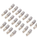 20 Pieces Must Have Furniture Layer Support Pins 6mm Diameter Metal Shelf Pegs with Non Slip Rubber Head replacement pegs