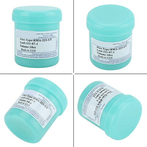 RMA 223 Solder Flux Paste For BGA PCB Repair And Electronic Soldering 100g low mess easy cleanup jar