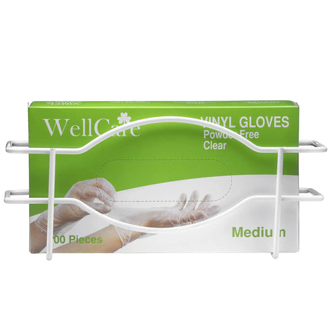 Wall Mount Glove Dispenser Holder For Disposable Gloves Metal Box Organizer Easy Grab And Sanitary Storage