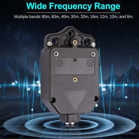One To One Balun Antenna For Dipole With 1000W Power Shortwave Balun 1 To 54MHz Coverage Waterproof Ham Radio Matching Transformer
