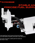Top Shelf Electric Fuel Pump Module Assembly For Kia Optima Low Pressure Fuel Sending Unit internal view showing fuel hose and wiring.