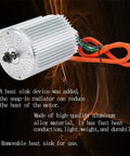 72V 3000W Brushless Electric DC Motor With Internal Temperature Sensor For Scooters, Dirt Bikes, And Go Karts