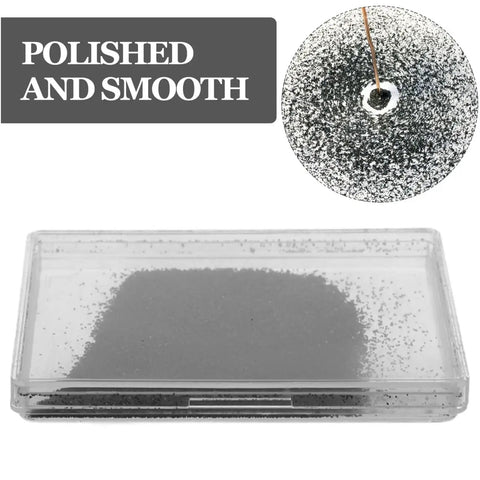 5 Piece Magnetic Field Demonstrator Kit with iron filings in clear demo box, polished and smooth finish for classroom learning.
