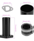 Components of Intake Manifold Inlet Pipe Kit For PWK 24mm 28mm Carbs Fits Predator 212 224cc 196cc 200cc Engines and GX200 6.5HP