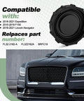 Brake Fluid Reservoir Cap For Ford Expedition 2018 2021 F150 2015 2019 And Lincoln Navigator 2018 2021 Replacement Cap shown with compatible vehicles information and replacement part numbers.