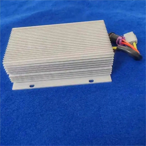 Heavy Duty 96 To 24 Volt Isolated DC Converter 500 Watt Automotive Power Supply For Electric Vehicles on blue background