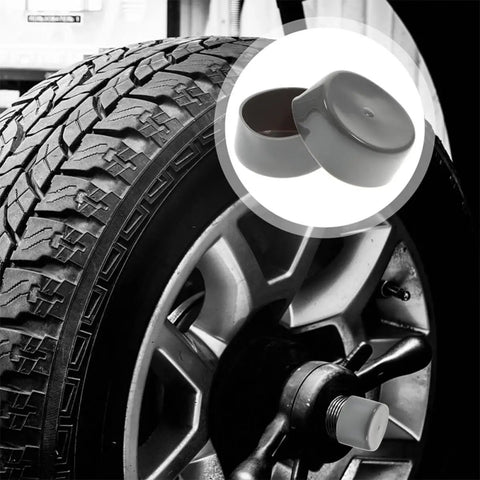 4 Pack Trailer Bearing Caps Rubber Covers 1.98 Inch Black Wheel Hub Dust Protectors Waterproof Easy Install on tire