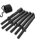 Popetpop Pneumatic Riveting Tool Hammer Kit With Stainless Steel Bits And Punch For Auto Shop, Heavy Duty Drilling And Industrial Fastening Work black air hammer bits set with spring