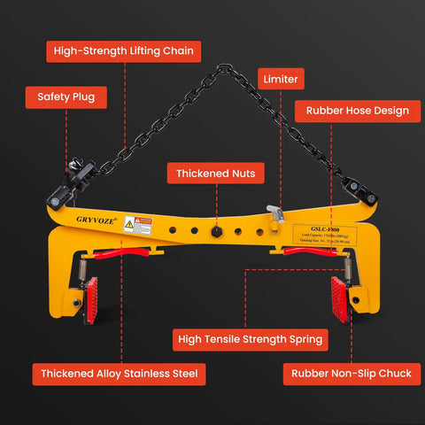 Top Shelf Granite Slab Lifting Clamp With Scissor Action And Generous Adjustable Span Made To Be A Heavy Hitter On Any Jobsite So You Can Shift Massive Stone And Tile Without Breaking A Sweat