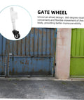 Heavy Duty Sliding Gate Rollers Loaded With Spring Shock Absorption And Height Adjustments For Iron And Retractable Gates Built Tough featuring a universal gate wheel.