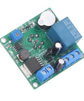 Top Shelf MQ2 Smoke Detector Module With Loud Buzzer Alert And Proven Relay Switch, Reverse Connection Guard For Kitchens And Hotels, No Sweat Plug And Play DC Setup circuit board with relay and components.
