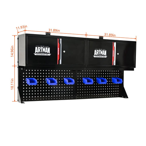 Boss Level Heavy Duty Rolling Tool Cabinet With Smooth Rolling Casters And 19 Reinforced Drawers Rock Solid Garage Storage Organizer Wheeled Tool Chest For Pro Shops And Backyard Builds
