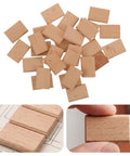 100 Pack Wood Tenon Pins For Furniture Construction And Cabinet Making With Precise Fit And Strong Frame Joinery For DIY Projects Designed For Panel Doors Cabinets And Custom Pro Grade Furniture Assembly, brown wood tenon pins