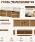 Gimme This Dope 60 Inch Freestanding Double Sink Bathroom Vanity Built From Solid Wood With Dual Stone Basins Smart Anti Fog Mirror And Heavy Duty Waterproof Storage For Zero Hassle Setup Vibes in premium packaging setup.