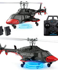 Airwolf A61 RC Helicopter For Adults And Newbies 4 Channel Remote Control Plane With 1 42 Scale 6 Axis Gyro Altitude Hold