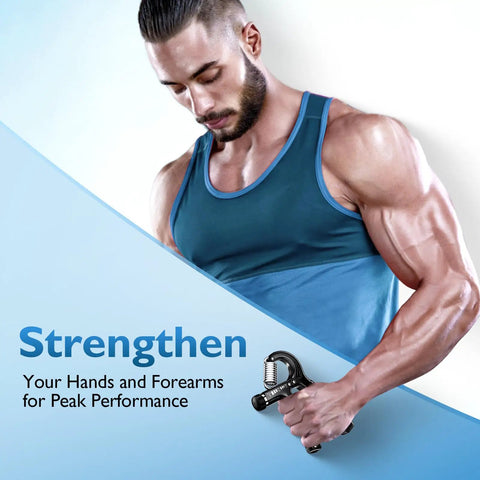 Grip Strength Trainer With Adjustable Resistance From 10 To 132 Lbs For All Levels Hand And Forearm Workouts And Rehab Ideal For Athletes