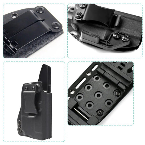 Kickass Chicago Screws For Gun Holsters And Kydex Fittings With Rubber Washers Tough As Nails 1/4 Inch fasteners on tactical gear.