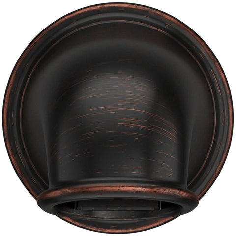 Non Diverter Tub Spout With Tuscan Bronze Finish All Metal Construction Traditional Style Mounts Easy Install Durable Bath Spout With Limited Lifetime Warranty