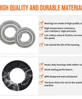 Washer Tub Bearing And Seal Kit For Samsung Replacement Parts Built To Last With High Precision And Rust Resistant Steel