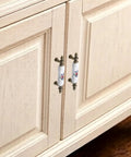 10 Piece Antique Bronze Ceramic Dresser Handles For Cabinets And Drawers Vintage Drawer Pulls And Knobs on cabinet