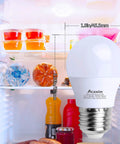 Fridge LED Light Bulb 4W 40W Equivalent, Waterproof Refrigerator Bulb For Frigidaire And Freezer in fridge setting