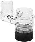 Dust Shoe For 42mm Spindle CNC Router Fits Masuter Pro And Mastuer 4040, 60W Spindle Motor, 38mm Hose, Transparent ABS