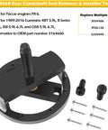Pro Grade Front And Rear Crankshaft Seal And Wear Sleeve Remover And Installer Tool Set For 3.9L 5.9L 6.7L Diesel Engines with components