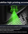 Vision Encoder Plate for Bambu Lab X2D 3D Printer with Sub-50 Micron Motion Accuracy, High-Density Marker Calibration Board, Dialed-In Direct Replacement Encoder for Pro-Grade Print Alignment and Wear Compensation on encoder grid