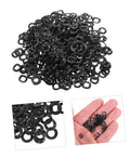 500 Piece Wave Washers Kit Compression Type Spring Steel Gaskets For Automotive, Plumbing, And Home Use, Boosts Stability, Prevents Loosening, Elasticity, And Impact Resistance, black wave washers in bulk