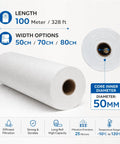 Industrial Coolant Filter Paper Roll 50cm by 100m 25 30 Micron Mixed Fiber Heavy Duty Filtration For Machine Shop