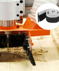 Heavy Duty Cnc Router Shoe Brush Strip And Engraving Spindle Motor Dust Guard With Quick Snap Fit For Blazing Woodchip Removal and Flawless Shop Cleanup On Benchtop Gear on CNC machine