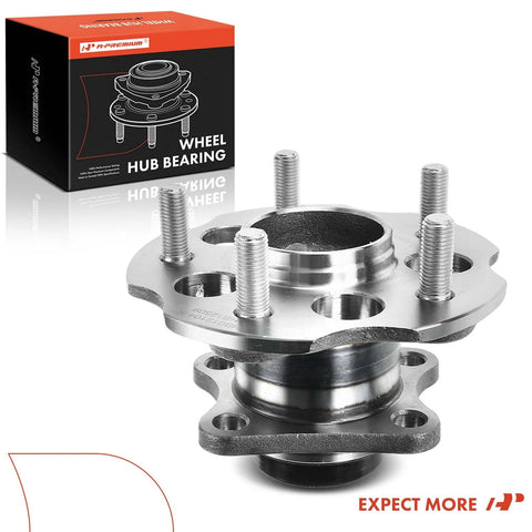 Rear Wheel Bearing And Hub Assembly With ABS For 5-Lug Vehicles, Fits Toyota Prius V 2012-2018 And Mirai 2016-2020