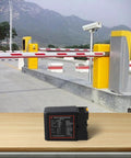 Pro Grade Vehicle Loop Detector for Automatic Doors and Parking Gates with ABS housing on wooden platform