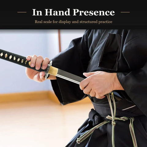 Collectors Wakizashi You Can Brag About 1060 Carbon Steel Hand Forged Full Tang Short Sword With Dancing Crane Iron Tsuba Heat Tempered
