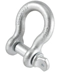 1 1/8 Inch D Ring Shackle 9 Point 5 Ton Rated Heavy Duty Screw Pin Anchor Rigging Hardware built with durable alloy steel.