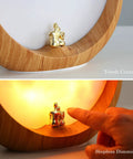Touch control feature of Moon Lamp Night Light Mood Lighting For Living Room Romantic Full Moon Glow With Touch Control Mr And Mrs Signs