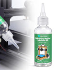 3D Printer Lubricating Oil 60ML Bearing Lube for X and Y Axis with needle tip, shown beside 3D printer