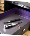 Brass Barrel Hidden Hinges For Small Jewelry Boxes with tools in a drawer, Invisible Concealed Cylinder Hardware, pack of 25 pieces.