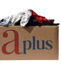 Box of Colored Knit Cleaning Rags For Oil And Grease Cleanup In Auto Shops And Industrial Settings Low Lint Budget Friendly Recycled Cotton Blend Wiping Cloths Durable Absorbent Wipes For Shop Use 25 Lb Box
