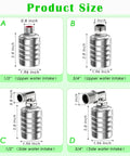 Auto water level float valve, 304 stainless steel; top or side entry, high pressure, 1/2 inch and 3/4 inch inlets