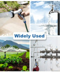 Collage showing uses for Insulating Foam Pipe Covers For Outdoor And Indoor Water Lines, Heavy Duty Foam Tube Insulation.