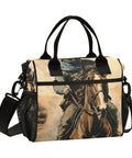 Desert Dust Insulated Cooler Tote Lunch Bag With Detachable Shoulder Strap Premium Nylon Exterior Pearl Cotton Padding And Aluminum Foil Liner Hands Free Everyday Lunch Box For Outdoor Picnics Camping Or Road Trips